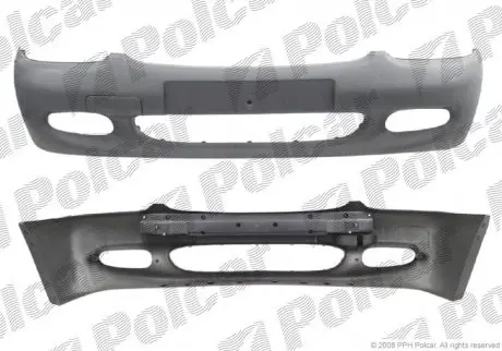 Бампер передний POLCAR 320707-5