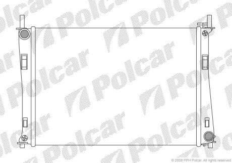 Радиаторы охлаждения POLCAR 3212082X