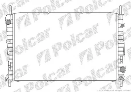 Радиатор охлаждения POLCAR 321608A1