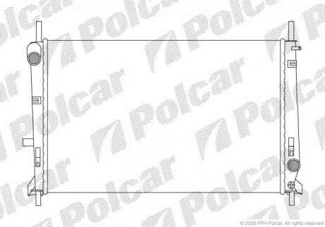 Радиатор охлаждения POLCAR 321708-3