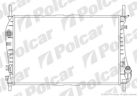 Радиатор охлаждения POLCAR 321808-4 (фото 1)