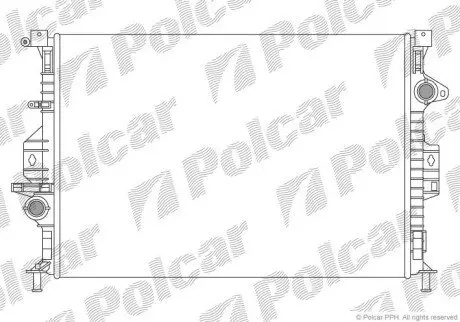 Радиаторы охлаждения POLCAR 3219083X