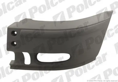Накладка переднього бампера лівого під туманку Ford Transit 00-06 POLCAR 324717-1