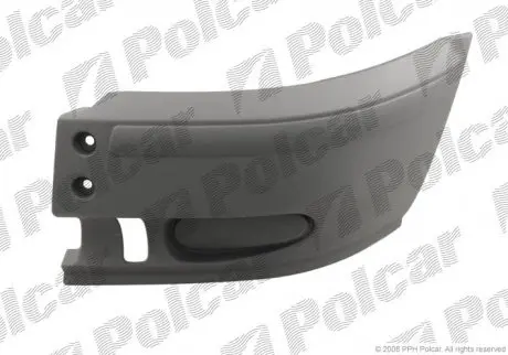 Кут бампера правій, ford transit, 01- POLCAR 324718-4