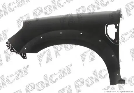 Крыло переднее правое POLCAR 326402