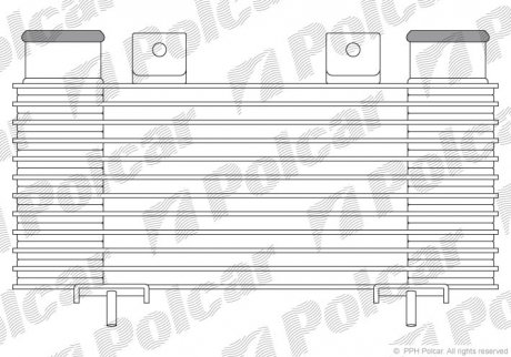 Радиатор воздуха (интеркуллер) POLCAR 3268J8-1