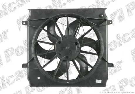 Вентилятор с корпусом/кронштейном POLCAR 341023W1
