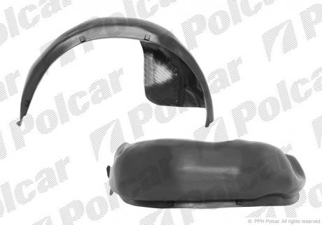 Подкрылок правый POLCAR 3809FP-5 (фото 1)