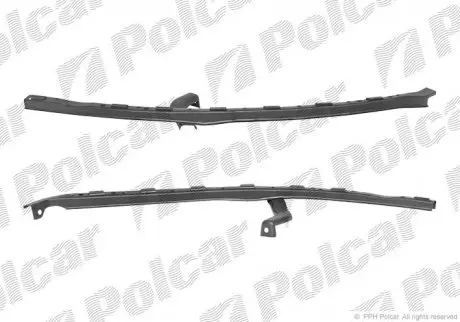 Підсилювач бампера правий POLCAR 382907-6