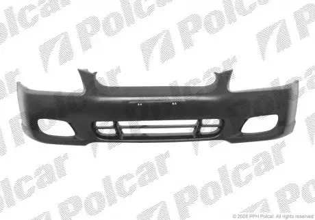 Бампер передний POLCAR 400707-2