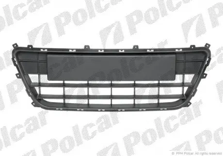 Решітка в бампері I30, 03.07-03.12 POLCAR 401527
