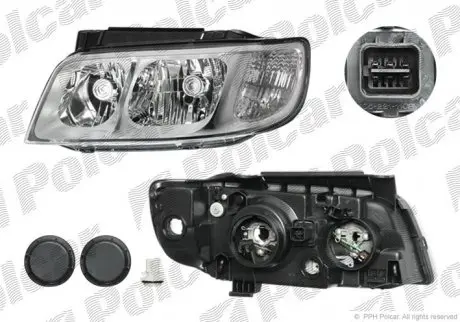Фара основная POLCAR 4036091E