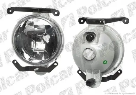 Фара передняя POLCAR 406829-E