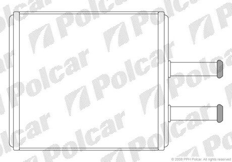 Радіатори обігріву POLCAR 4102N8-1