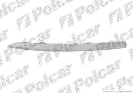 Молдинг бампера правый POLCAR 410407-6