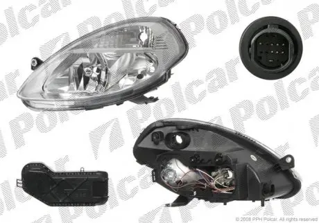 Фара основна POLCAR 421709-E