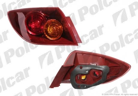 Фонарь задний POLCAR 4541879E