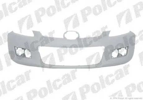 Бампер передний, cx-7, 01.06- POLCAR 458107-1