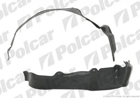 Подкрылок левый POLCAR 5001FL-2 (фото 1)