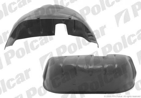 Подкрылок правый POLCAR 5010FP-5 (фото 1)
