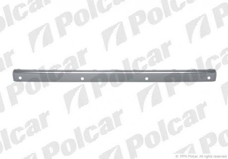 Накладка бампера середня POLCAR 50159615