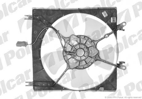 Вентилятор с корпусом/кронштейном POLCAR 523123W1