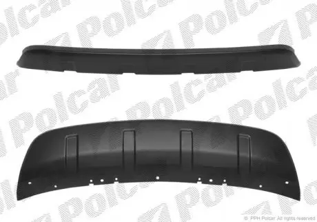Защита бампера нижняя POLCAR 526607-7