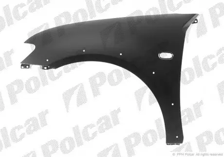 Крыло переднее правое POLCAR 527902-1