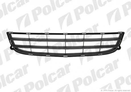 Решетка в бампер средняя POLCAR 550627-1