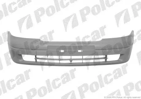 Бампер передній, o.astra 98- benz POLCAR 550807-2