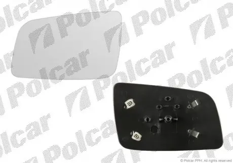 Вставка зовнішнього дзеркала ліва POLCAR 5508546M
