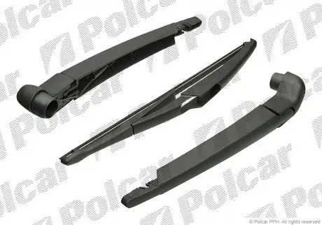 Щітка склоочисника задн. з приводним важелем 290mm hybrid opel astra g (універсал) POLCAR 5508RWT1
