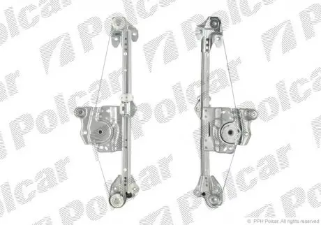 Склопідіймачі електричні без електромотора. POLCAR 5509PSG4