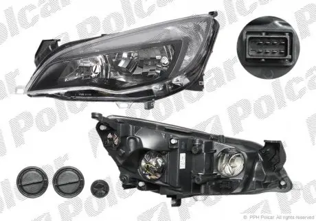 Фара основная POLCAR 5511091E