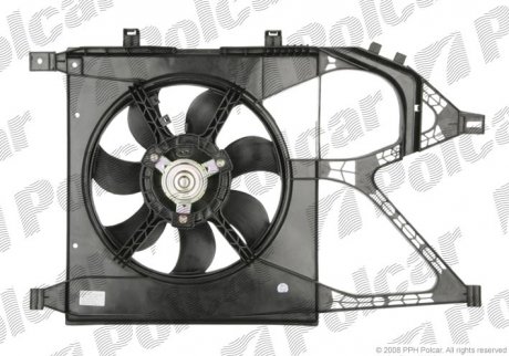 Вентилятор с корпусом/кронштейном POLCAR 555623W1