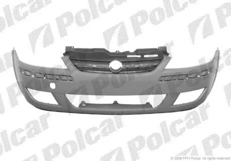 Бампер передний POLCAR 555707-J