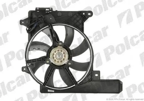 Вентилятор з корпусом/кронштейном POLCAR 555923W3