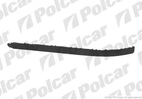 Спойлер бампера переднего левый POLCAR 556125-1 (фото 1)