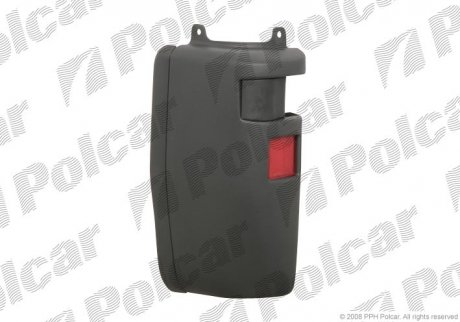 Угол бампера правый POLCAR 570298