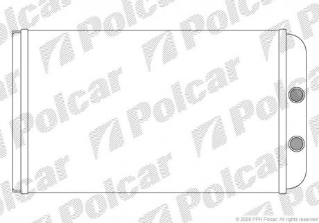 Радиатор обогрева POLCAR 5702N8-2