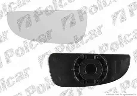 Вставка наружного зеркала права POLCAR 5770557M