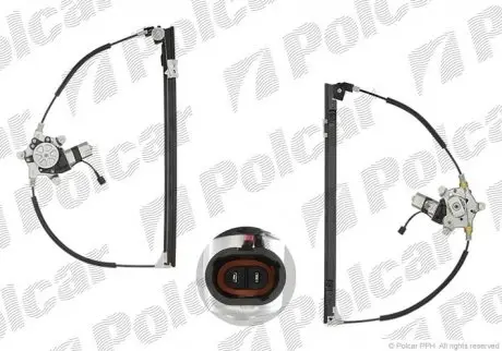 Склопідйомник електричний POLCAR 6007PSE7