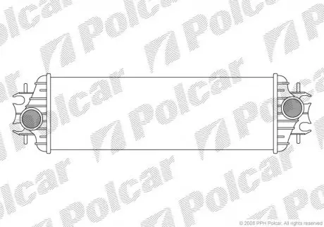 Интеркуллер nissan/opel/renault primastar/vivaro/trafic 1,9-2,5d 2001- POLCAR 6026J8-1