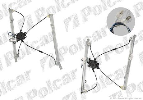 Стеклоподъемник электрический POLCAR 6055PSE2