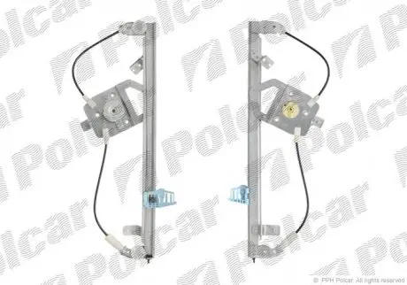 Склопідіймачі електричні без електромотора. POLCAR 6056PSG1