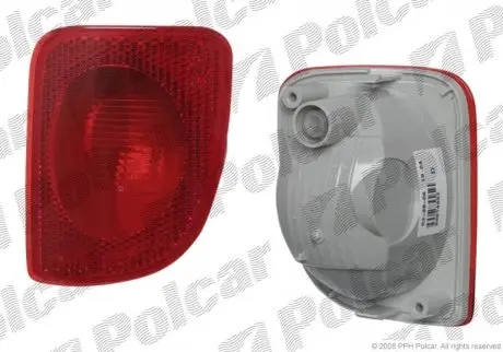 Заглушка задньої п/туманної фари POLCAR 606298-V