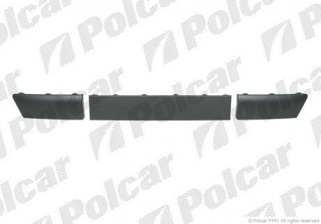 Молдинг бампера POLCAR 606407-7