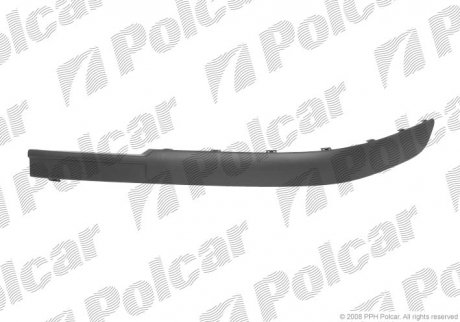 Молдинг бампера правый POLCAR 607007-6