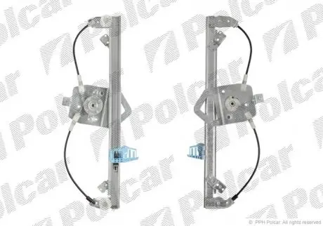 Стеклоподъемник электрический без электромотора. POLCAR 6071PSG3