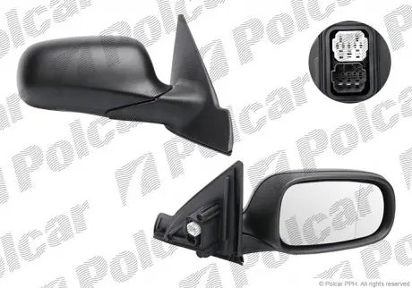 Зеркало внешнее правое POLCAR 6530523M